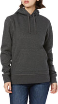 Womens Regular Fit Brushed Back Fleece Pullover Hoodie Available in Plus Size